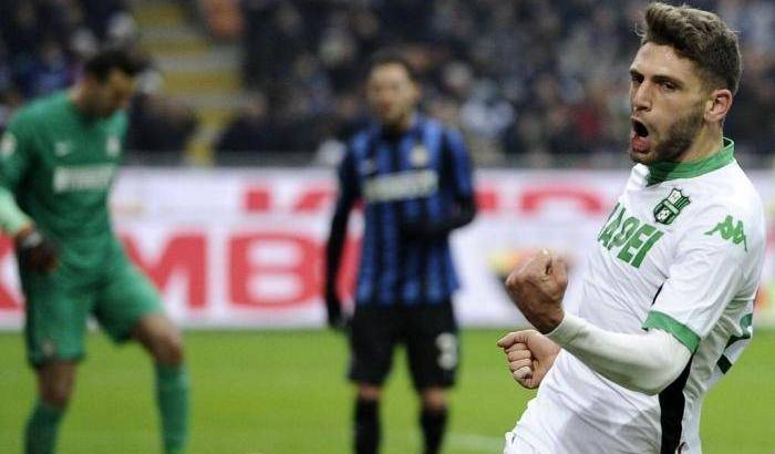 Altro che goleada: il Sassuolo espugna San Siro e batte l'Inter 1 a 2