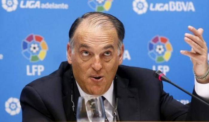 La Liga riparte l'8 giugno, il presidente Tebas ringrazia i giocatori e i club