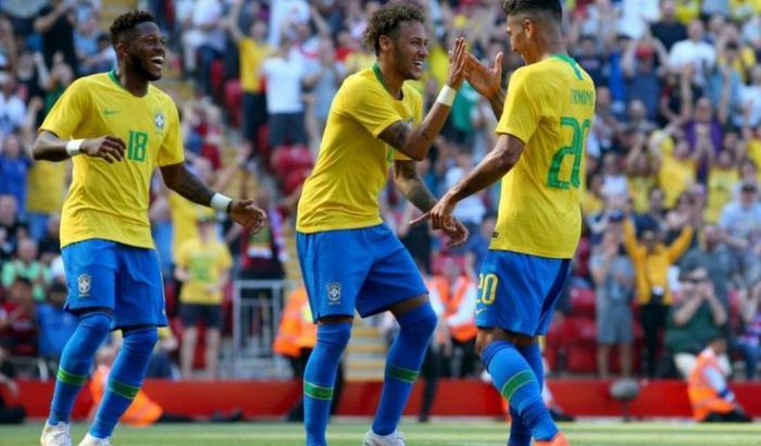 La Svizzera ferma il Brasile, a Rostov finisce 1-1