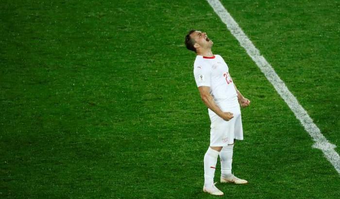 La Serbia illude, la Svizzera rimonta: il gol di Shaqiri vale tre punti