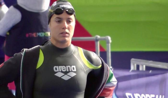 Europei di nuoto: medaglia d'argento per Giulia Gabrielleschi
