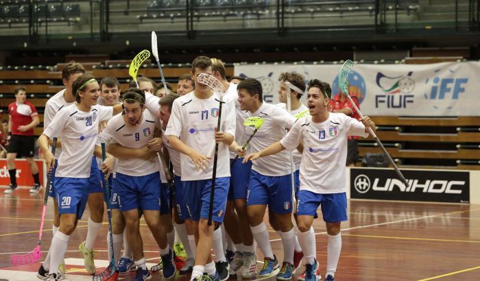 Floorball, l'Italia Under19 perde di misura contro l'Austria, meritando applausi