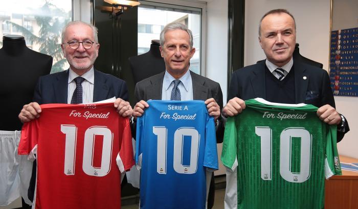 Serie A, B e Lega Pro al fianco di "Quarta categoria". #IlCalcioèditutti