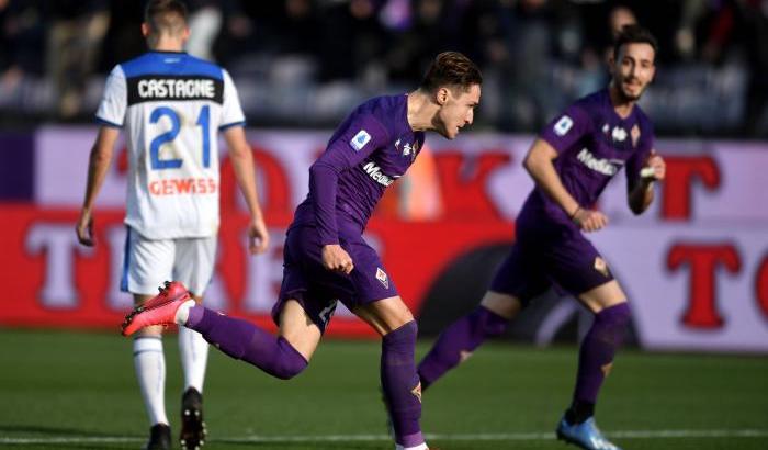 Fiorentina-Atalanta 1-2: non basta Chiesa. Orobici sempre più quarti