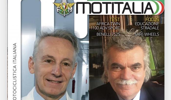 Motitalia: la copertina di aprile dedicata ai medici di prima linea