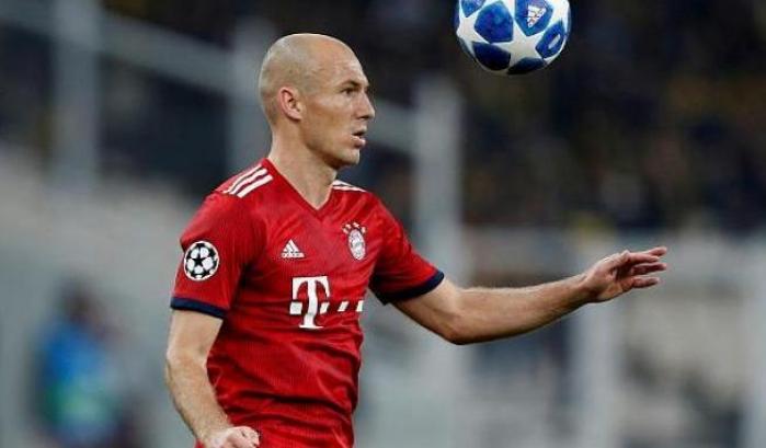 A 36 anni Robben ci ripensa: “Mi piacerebbe tornare in campo”