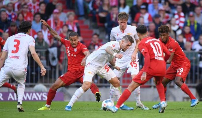 Bundesliga, il Bayern ricomincia con il piede giusto: 2-0 all'Union Berlin