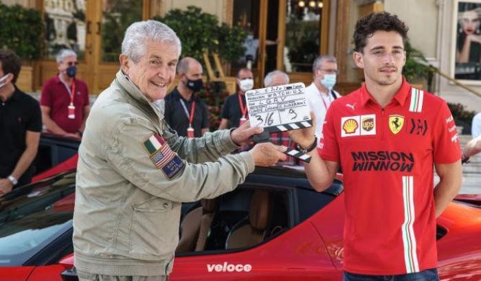 Il pilota Ferrari Leclerc protagonista di un cortometraggio nel circuito di Montecarlo