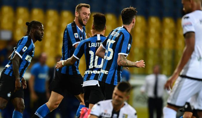 Parma-Inter: i nerazzurri ribaltano il risultato. Al Tardini la squadra di Conte conquista 3 punti