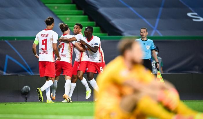 Il Lipsia vola in semifinale di Champions battendo l'Atletico Madrid 2-1