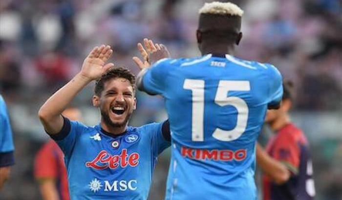 Napoli-Atalanta: 4-1 schiacciante degli azzurri