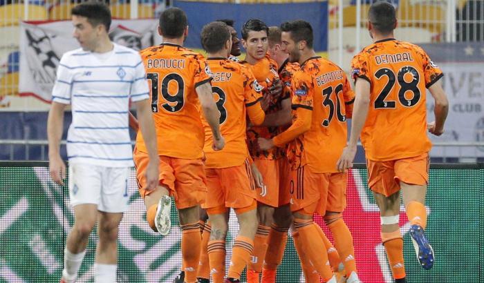 Dinamo Kiev-Juventus 0-2: una doppietta di Morata regala la vittoria ai bianconeri