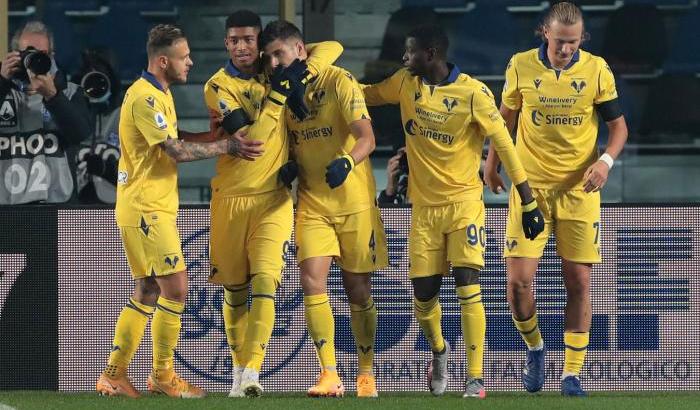 Hellas-show a Bergamo: Atalanta battuta 0-2