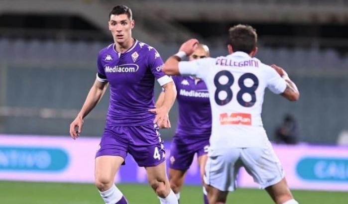 Pjaca spaventa la Fiorentina: noia per 90’, poi botta e risposta nel finale. Pareggia Milenkovic