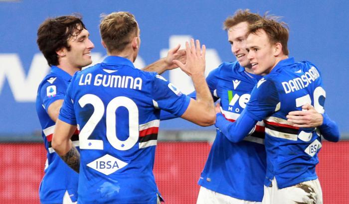 Sampdoria-Crotone finisce 3-1: per i blucerchiati un successo importante