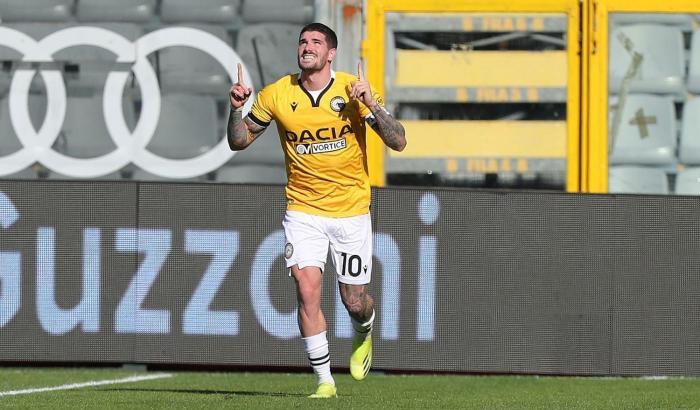 L’Udinese batte lo Spezia su rigore di De Paul