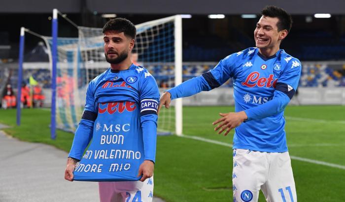Il Napoli batte la Juventus 1-0 : decide la sfida il rigore di Insigne nel primo tempo