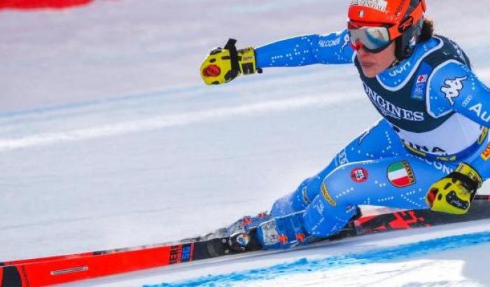 Mondiali Cortina, nella combinata femminile delusione azzurra: Brignone fuori. Vince Shriffin