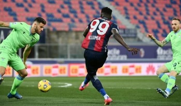 Il Bologna trionfa per 2-0 contro una Lazio smarrita