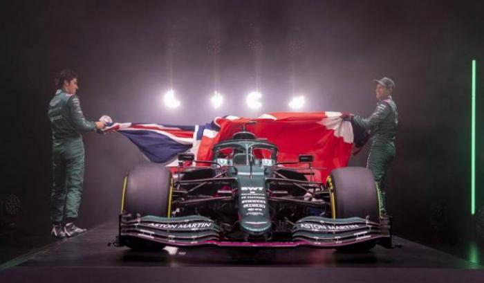 Svelata la nuova Aston Martin di Vettel e Stroll per il mondiale 2021
