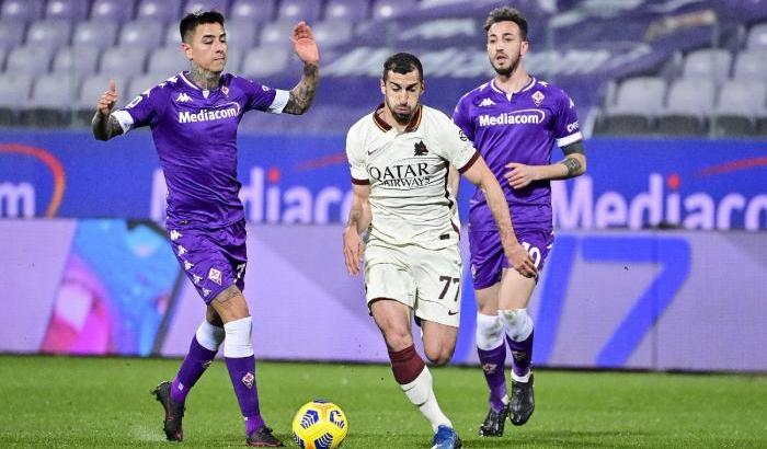 25° turno di Serie A: Roma corsara a Firenze, dilaga l’Atalanta. 1-1 nel Derby della Lanterna