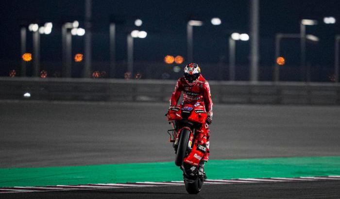 MotoGp, doppietta Ducati nelle prove libere, terzo Quartararo. Rossi nono