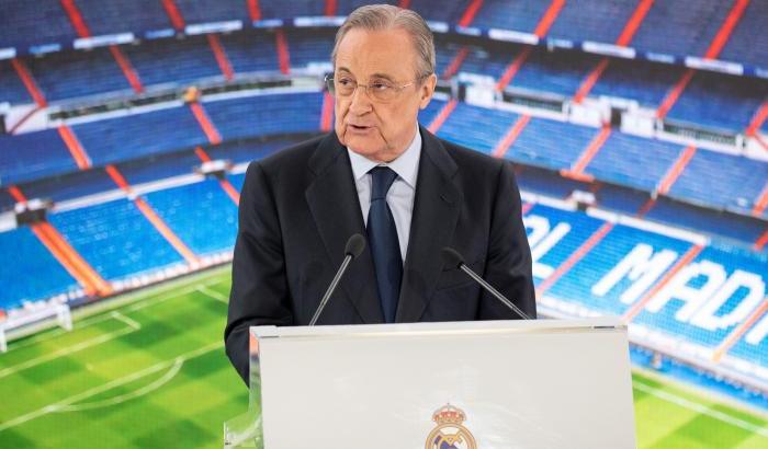 Pérez rilancia l'idea della Superlega: "Esiste ancora, quasi tutti i club fondatori sono ancora sulla barca"