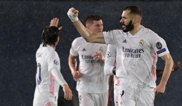 Termina 1-1 la prima semifinale tra Real e Chelsea: i blues giocano meglio, ma Benzema gli nega la vittoria