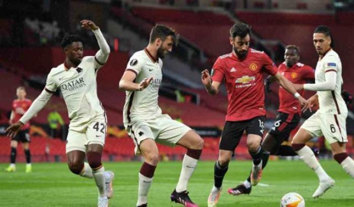 Disfatta Roma a Old Trafford: il Manchester United vince 6-2 nella semifinale d’andata