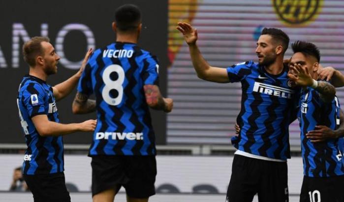 L'Inter asfalta 5-1 la Sampdoria ed eguaglia il nuovo record di 14 successi casalinghi