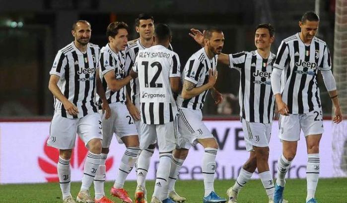 La Juventus espugna il Dall'Ara 4-1, ribalta i pronostici e vola in Champions League.