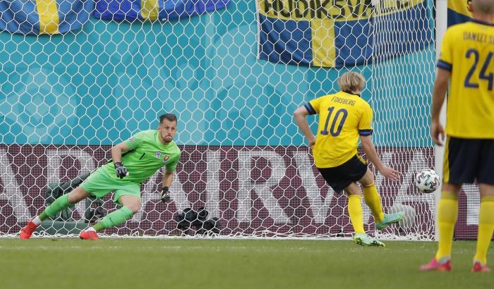 Un rigore di Forsberg lancia la Svezia: Slovacchia battuta 1-0 e primo posto momentaneo
