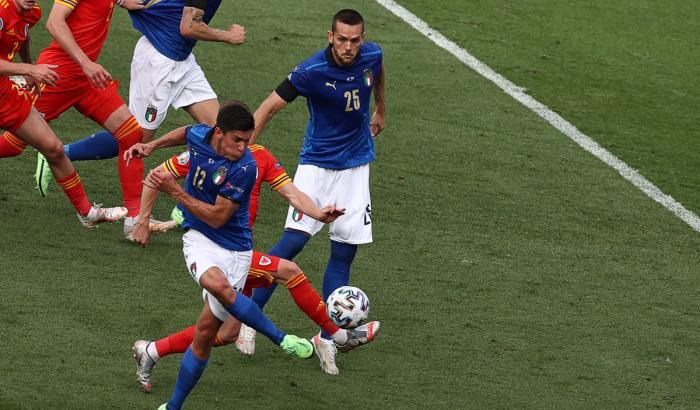 Italia-Galles 1-0: Pessina regala il primato agli Azzurri che restano imbattuti da 30 partite di fila