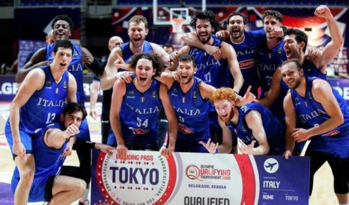 L'Italbasket andrà alle Olimpiadi di Tokyo: battuta la Serbia nella finale del Preolimpico