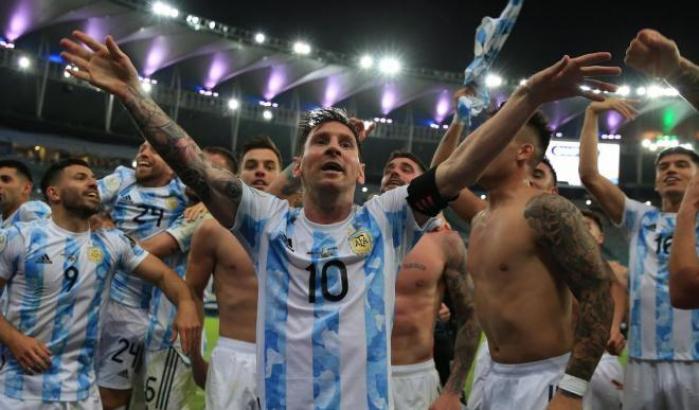 L'Argentina trionfa in Copa America contro il Brasile: per Messi primo trofeo con l'Albiceleste