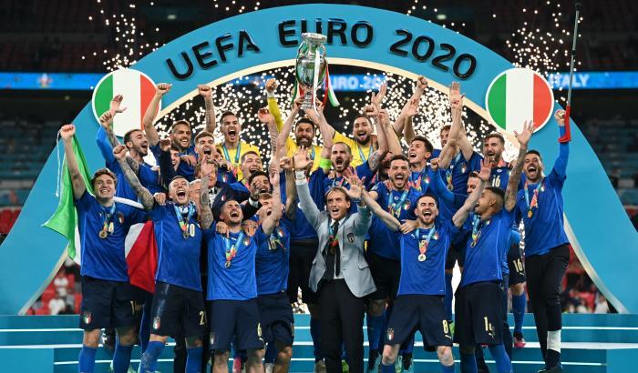 L'Italia è campione d'Europa: battuta l'Inghilterra ai calci di rigore