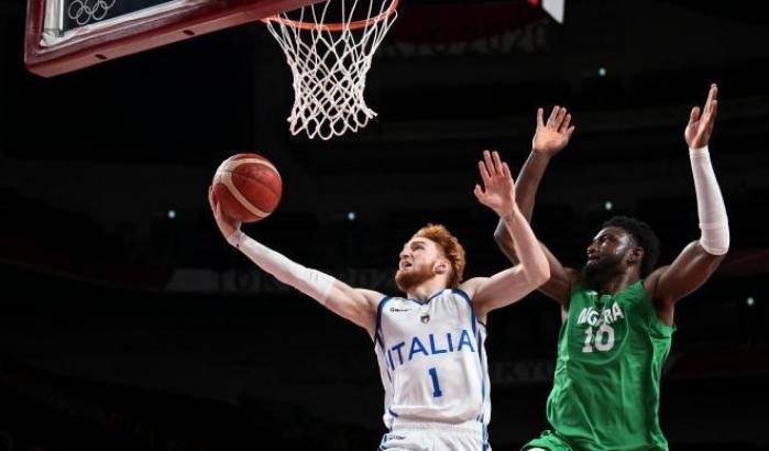L'Italia del basket è ai quarti di finale: decisiva la vittoria sulla Nigeria