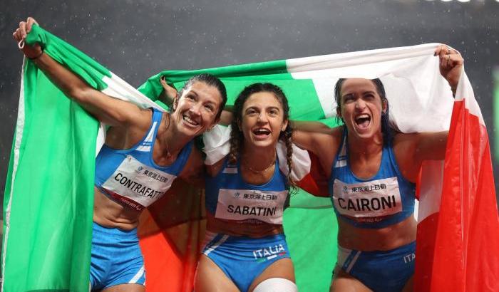 Sabatini-Cairo-Contrafatto: alle Paralimpiadi storica tripletta italiana nei 100 metri