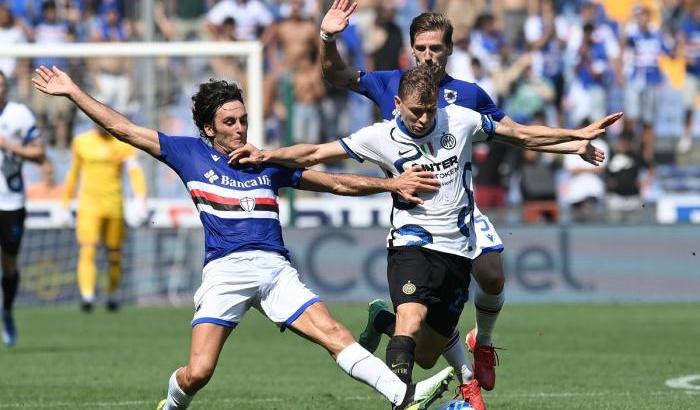 L'Inter si ferma al Marassi: gli uomini di Inzaghi non vanno oltre il 2-2 con la Sampdoria