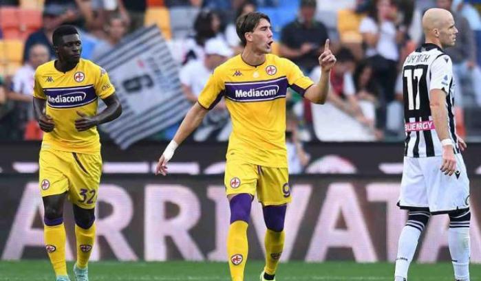 Partite delle 15: Fiorentina corsara a Udine, vince il Sassuolo inguaiando la Salernitana e show Empoli in casa