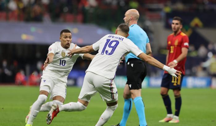 La Francia vince la Nations League in rimonta grazie alla coppia Benzema-Mbappé