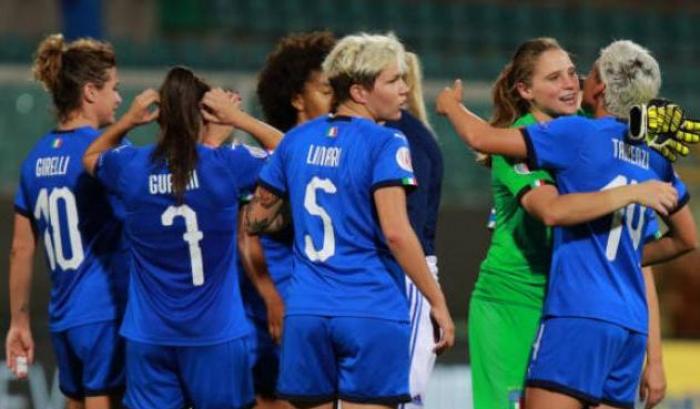 Vince ancora l'Italia femminile nelle qualificazioni Mondiali: tris alla Croazia di Cernoia, Girelli e Pirone