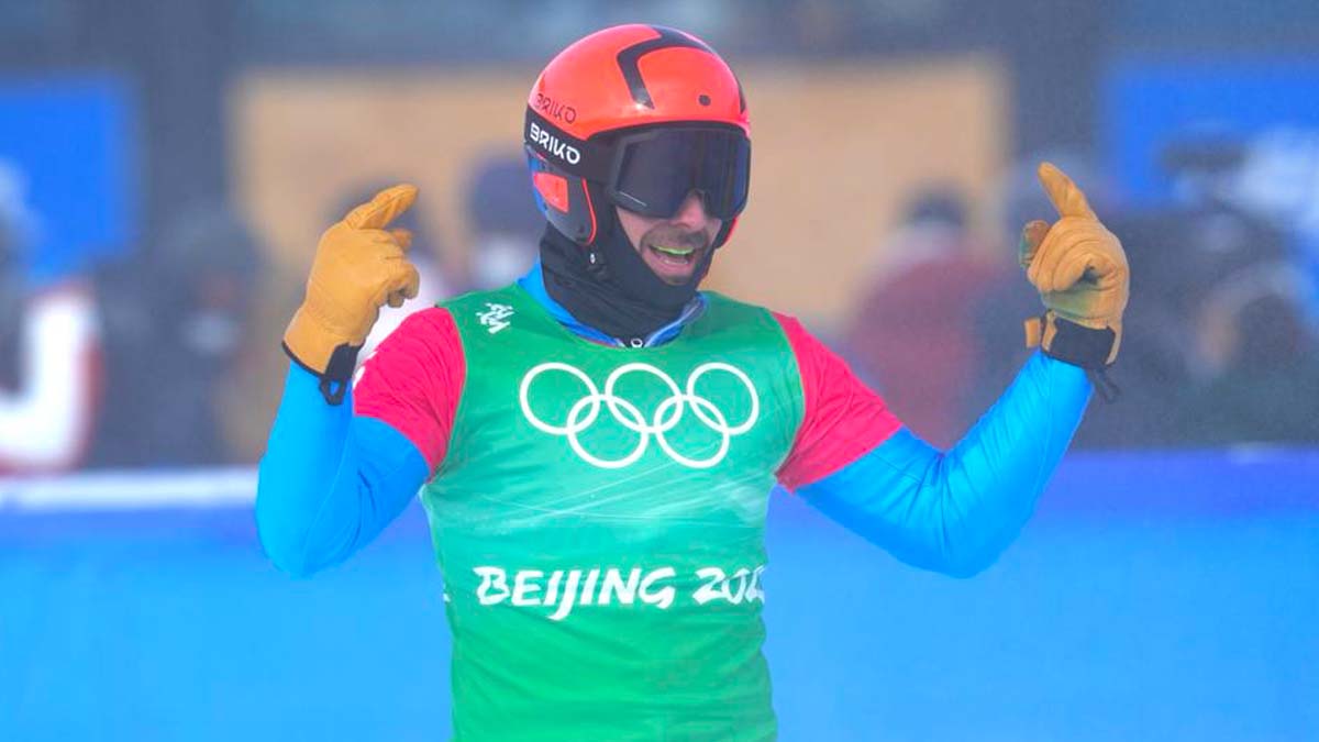 Pechino 2022, Omar Visintin è di bronzo nello snowboardcross
