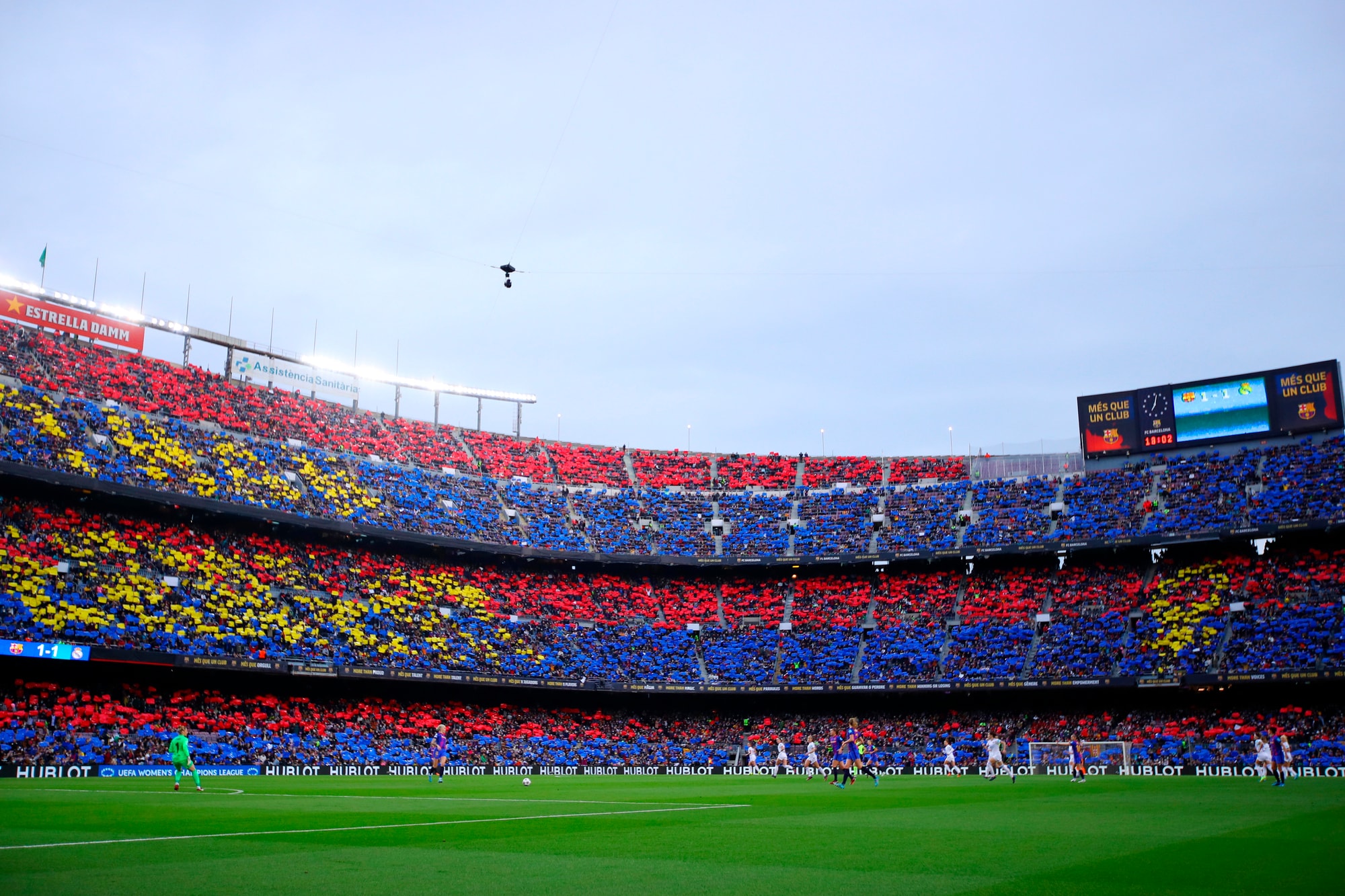 Barcellona, record mondiale di spettatori per le donne: 91.553 tifosi per la sfida al Real Madrid