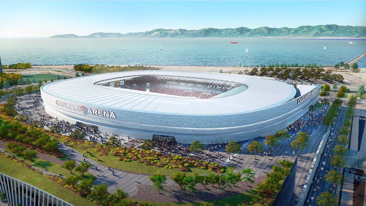 Cagliari, ecco il nuovo stadio: 30mila posti, pronto entro 4 anni e costerà 130 milioni
